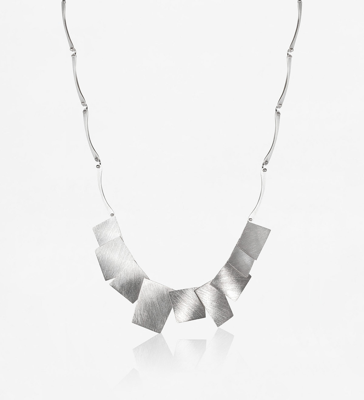 Collar plata Aire 45cm