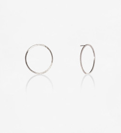 Silver earrings Fil Pla 29mm