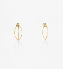 Pendientes oro Bots Fil 36mm