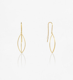 Pendientes oro Bots Fil 45mm