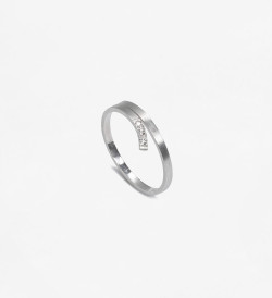 Anillo oro blanco Feel diamantes 0,021ct