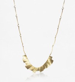 18k gold necklace Aire 42cm