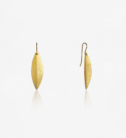 18k gold earrings Baladre 50mm