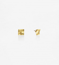 Pendientes oro Ones 14mm con diamantes 0.05ct