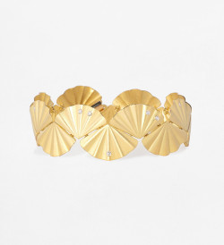 Brazalete oro Maiko con 16 diamantes 0.15qt