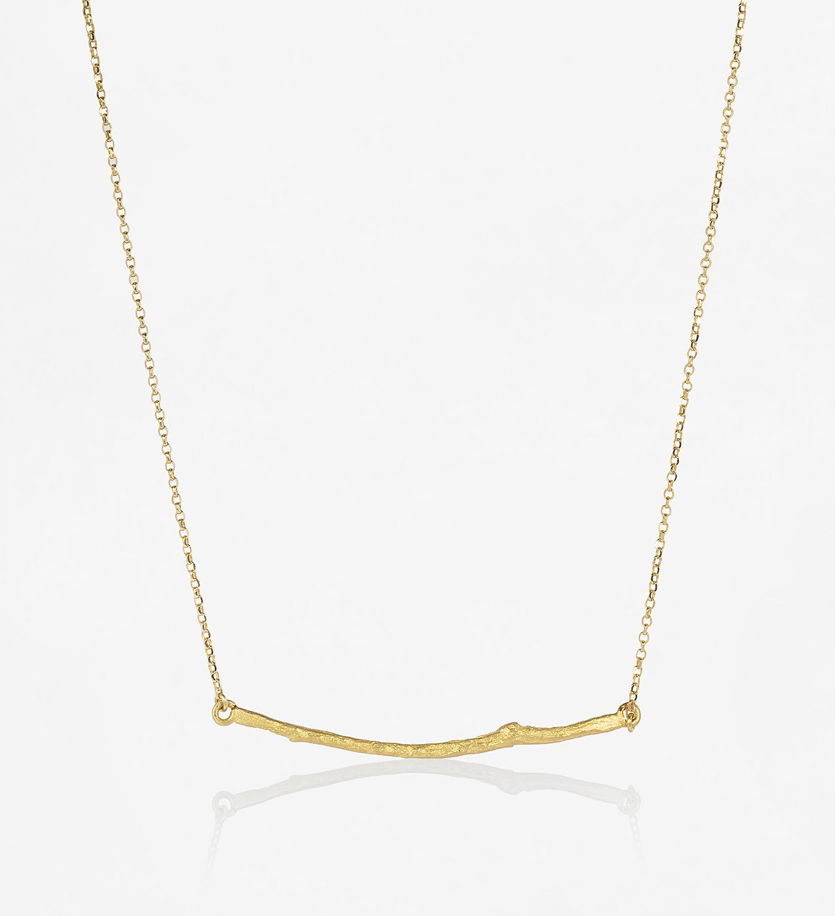 18k gold necklace Romaní with chain