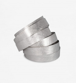 Silver bracelet Posidonia 8 loops