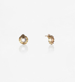 18k gold earring Tresor 15mm