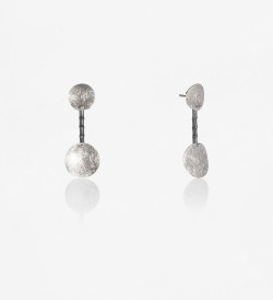 Pendientes plata Xips 40mm
