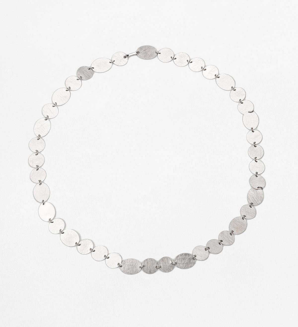 Silver necklace Party 45cm