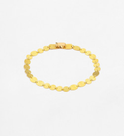 18k gold bracelet Party 18cm
