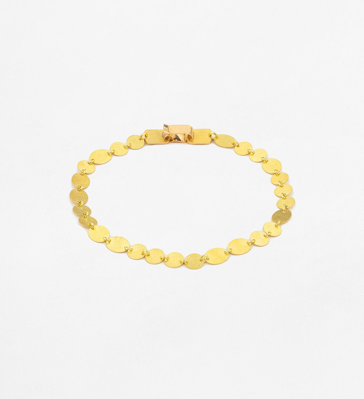 18k gold bracelet Party 18cm
