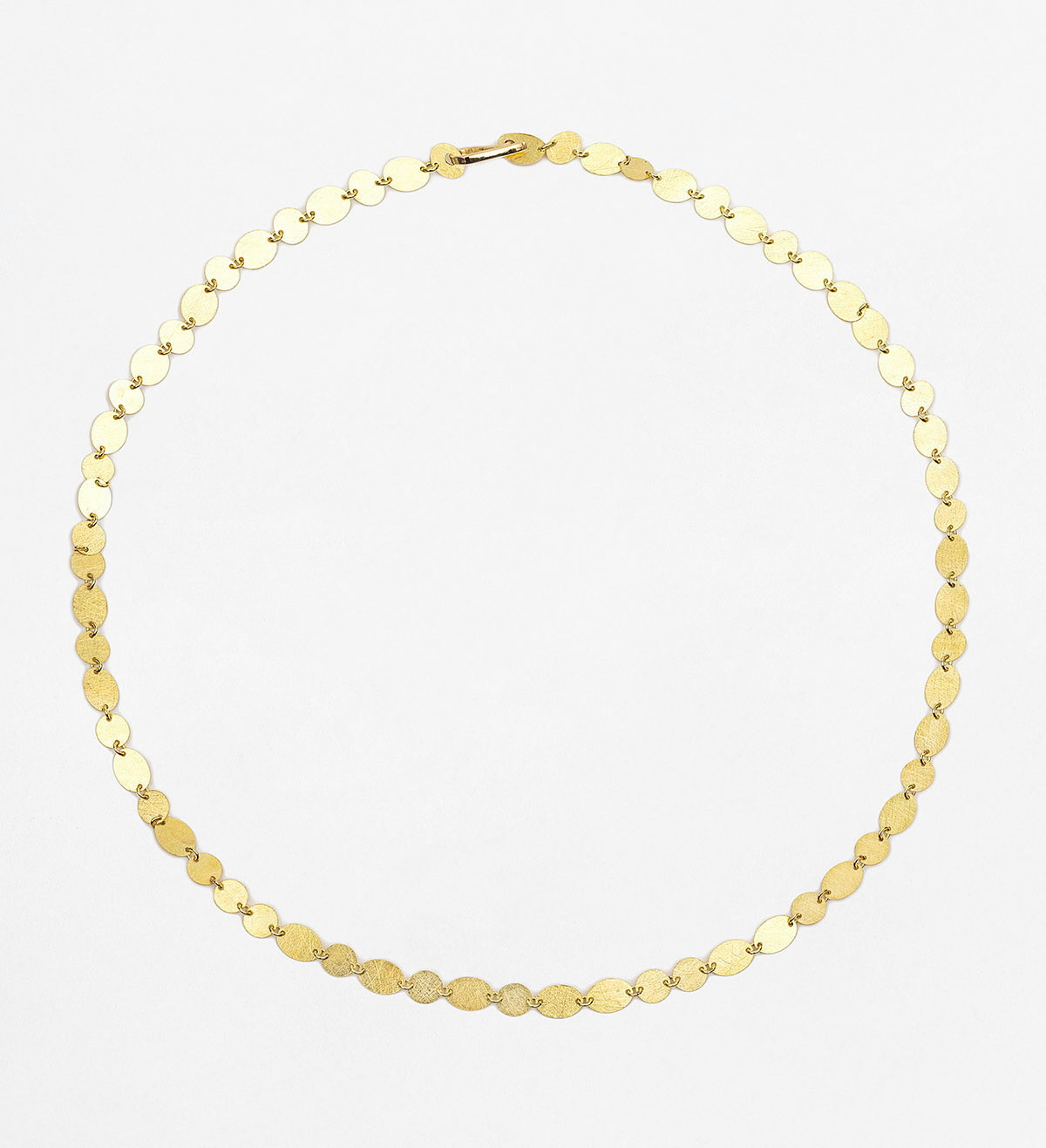 18k gold necklace Party 43cm