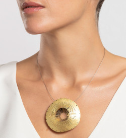 Colgante oro Tresor 60mm