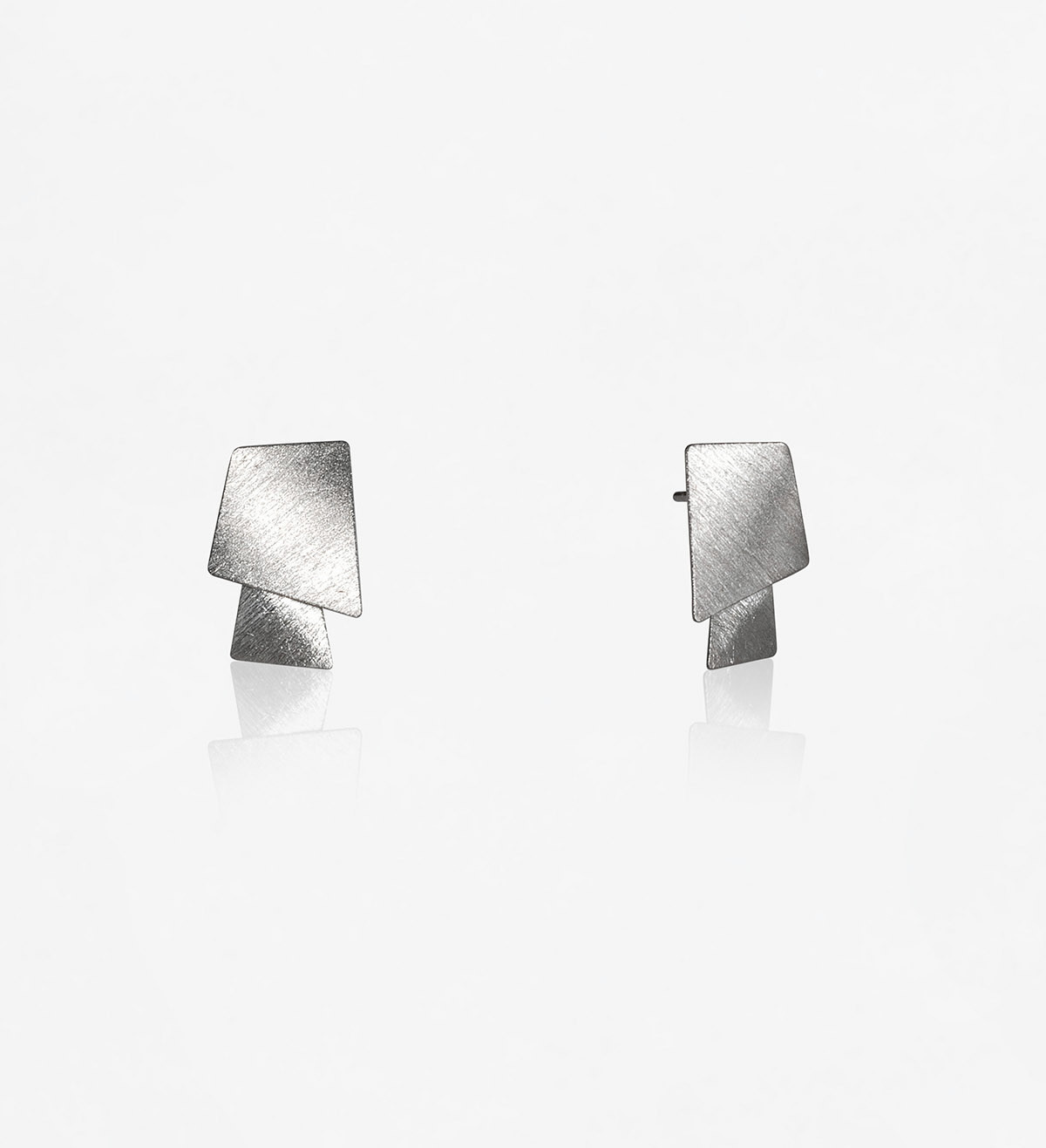 Pendientes plata Aire 20mm