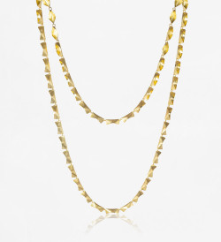 18k gold necklace Bots