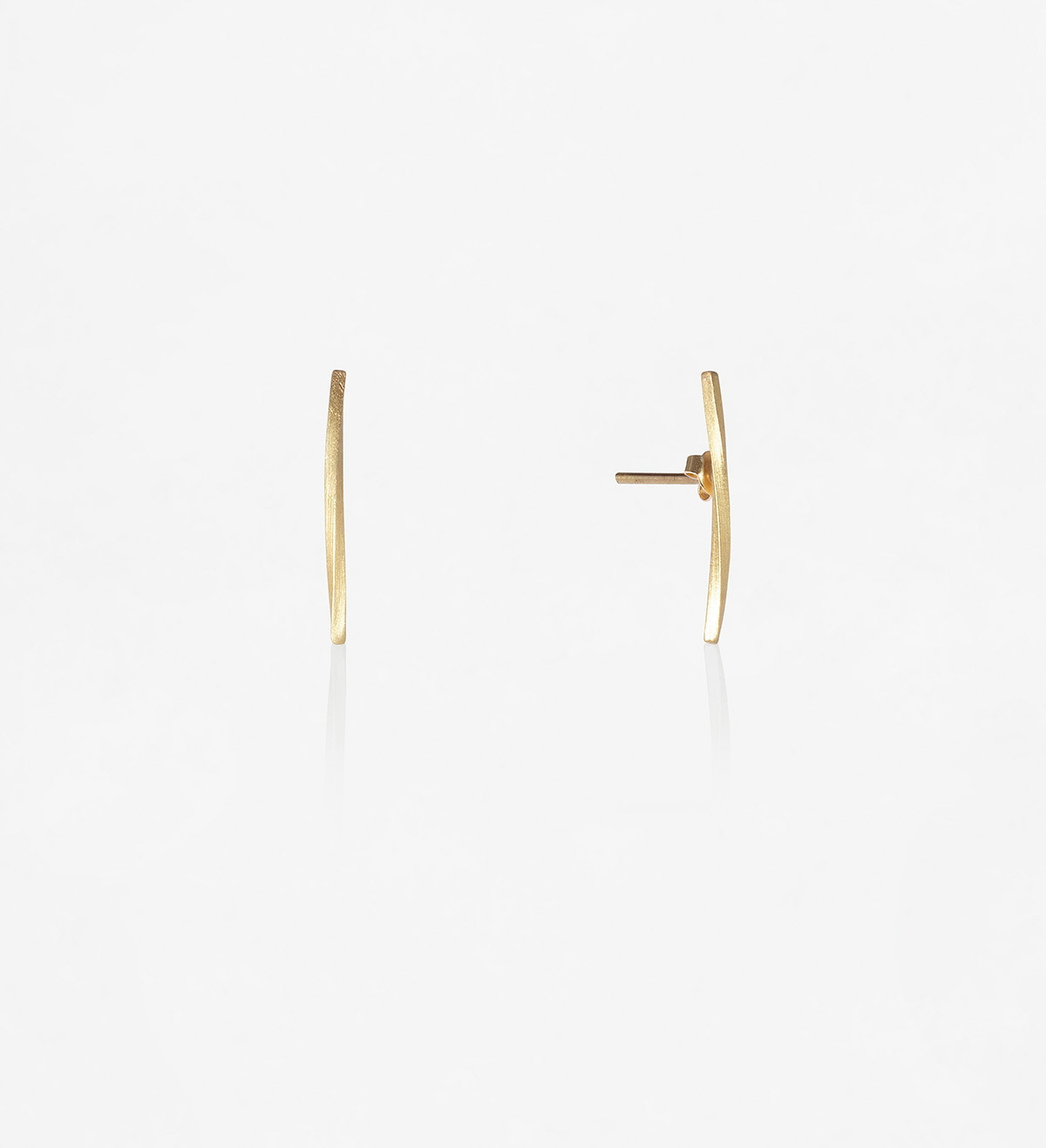 18k gold earrings Pinassa 20mm