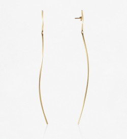 Pendientes oro Pinassa 110mm