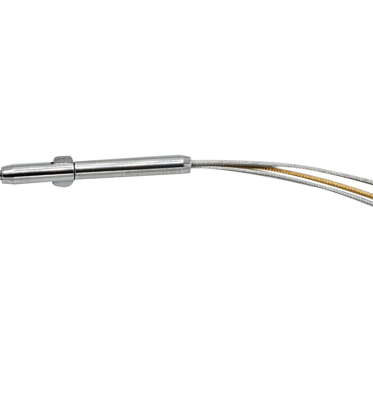 Cable acero bicolor 42cm Cable acero bicolor 42cm