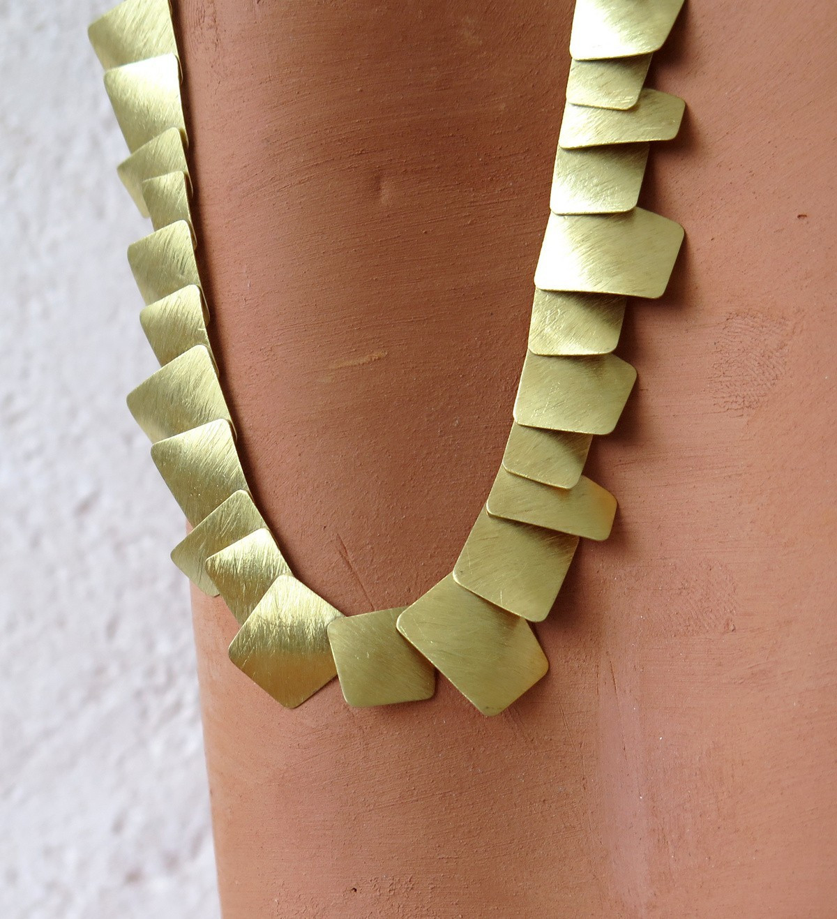 18k gold necklace Aire 42cm