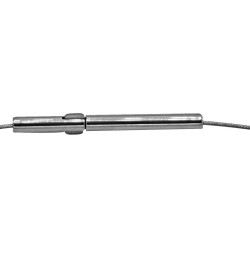Cable acero soft cable 40cm doble clip