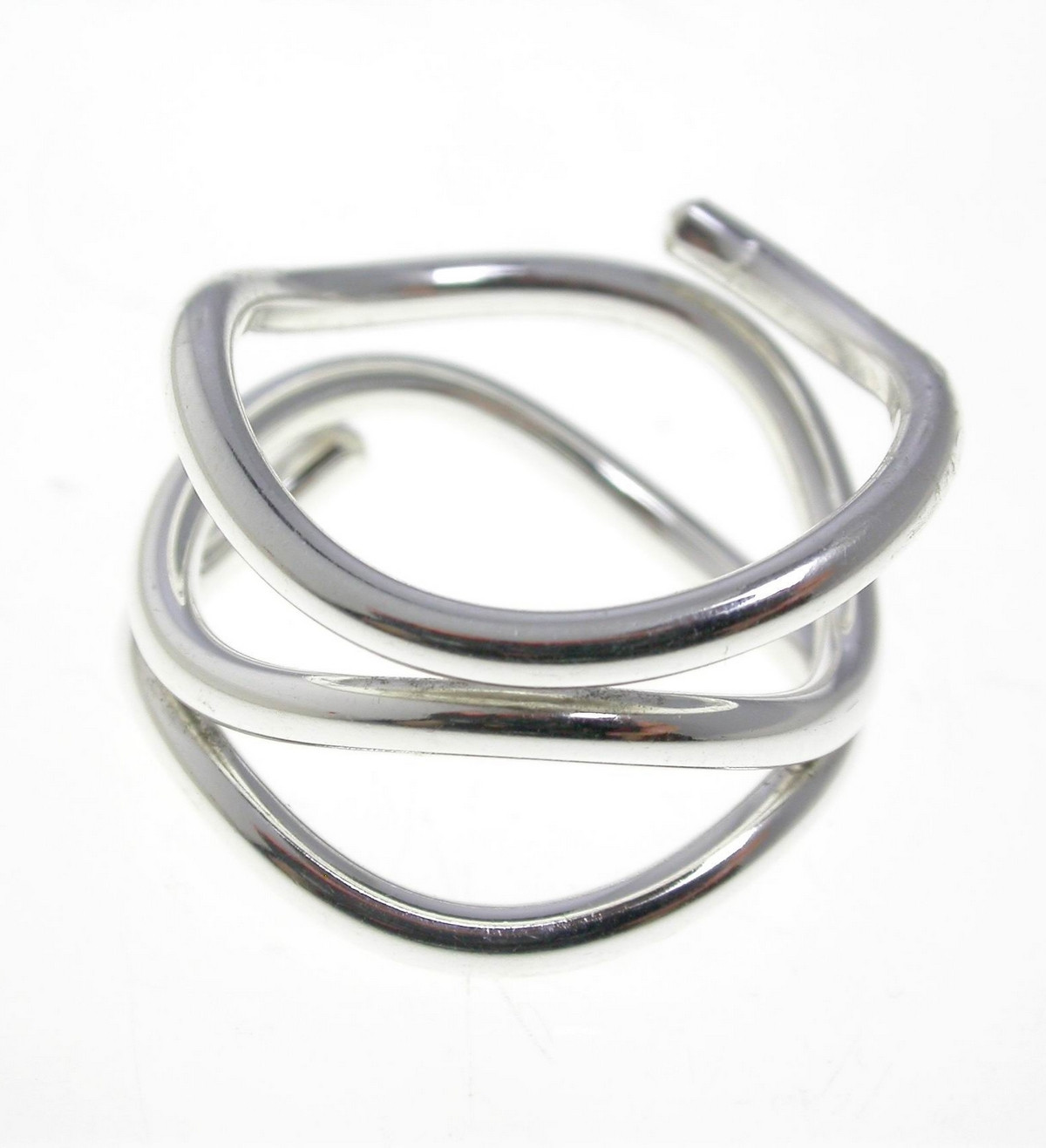 Silver ring Calder 15mm