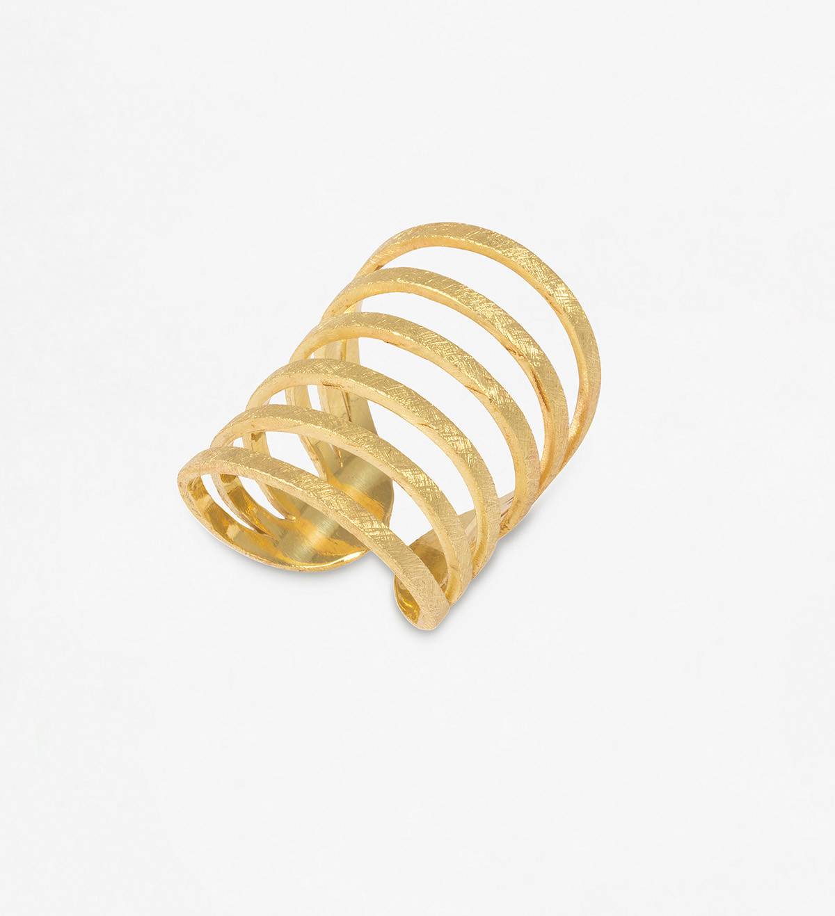 Anillo oro Fil Pla 27mm