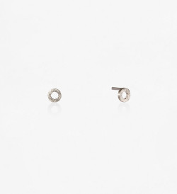 Silver earrings Fil Pla 5mm