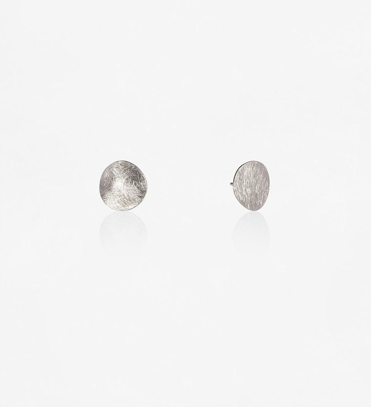 Silver earrings Xips 11mm
