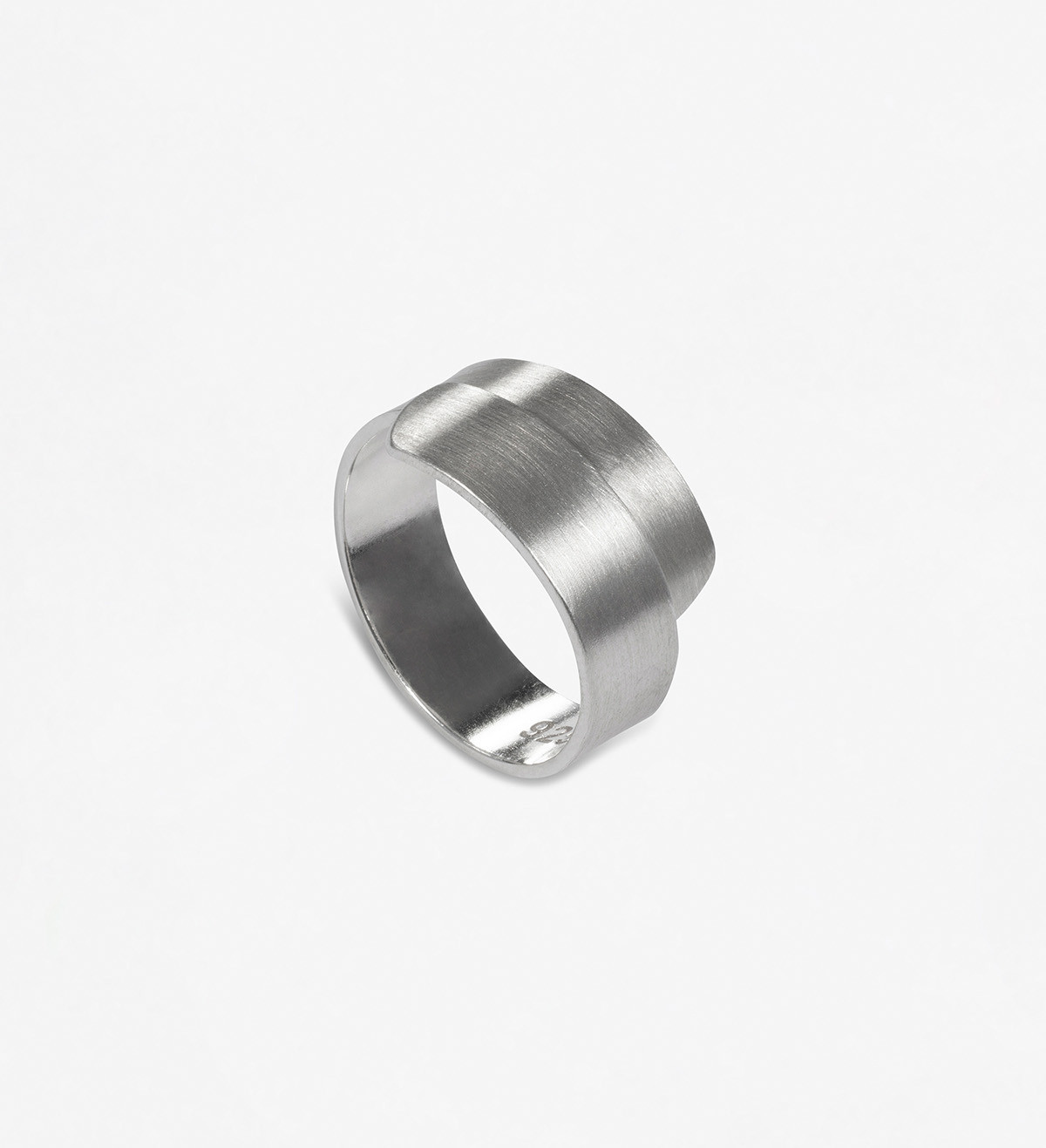 Silver ring Nova Posidònia 12mm