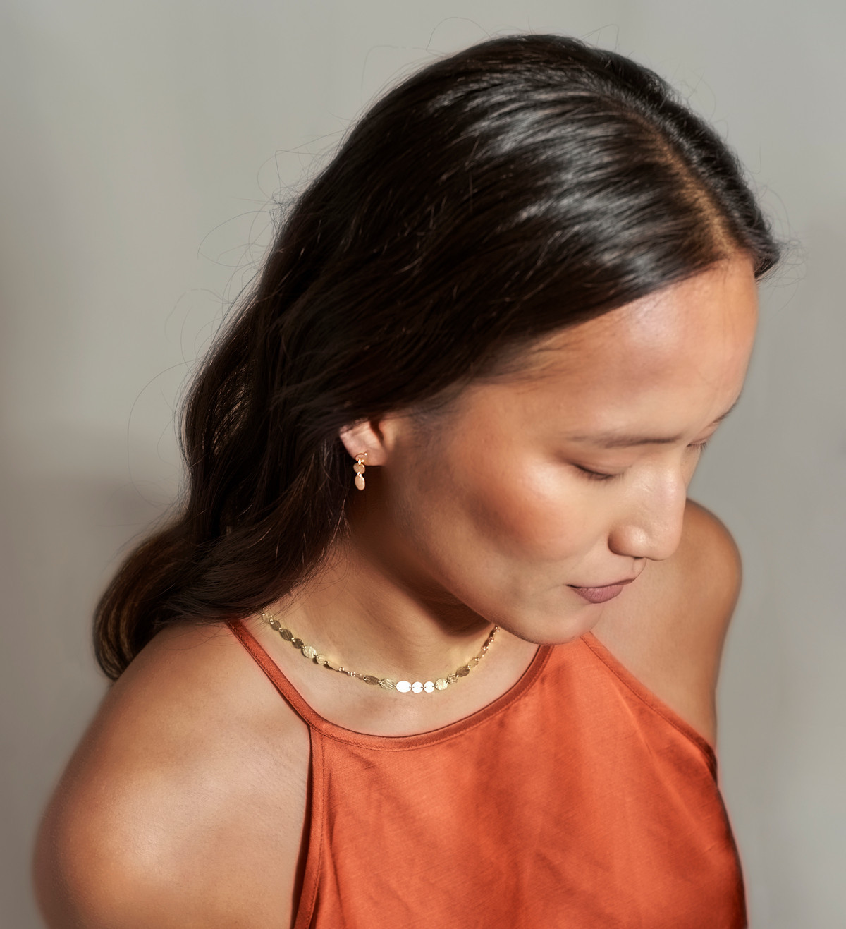 Collar oro Party 43cm