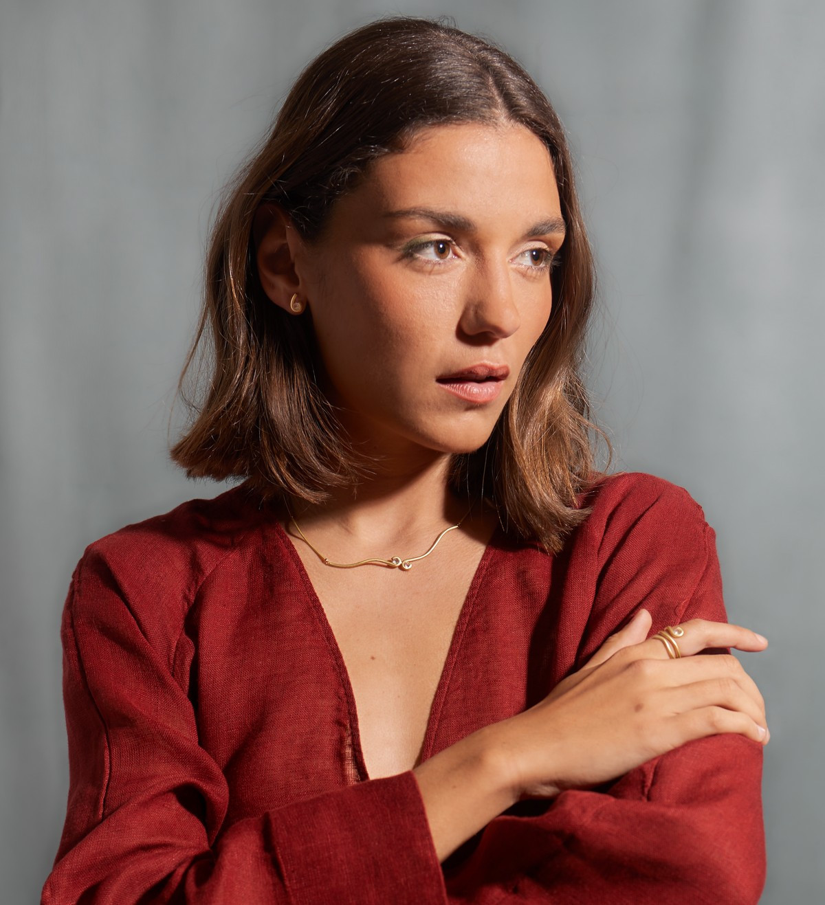 Anillo oro Sunrise y zafiro amarillo 0,26ct