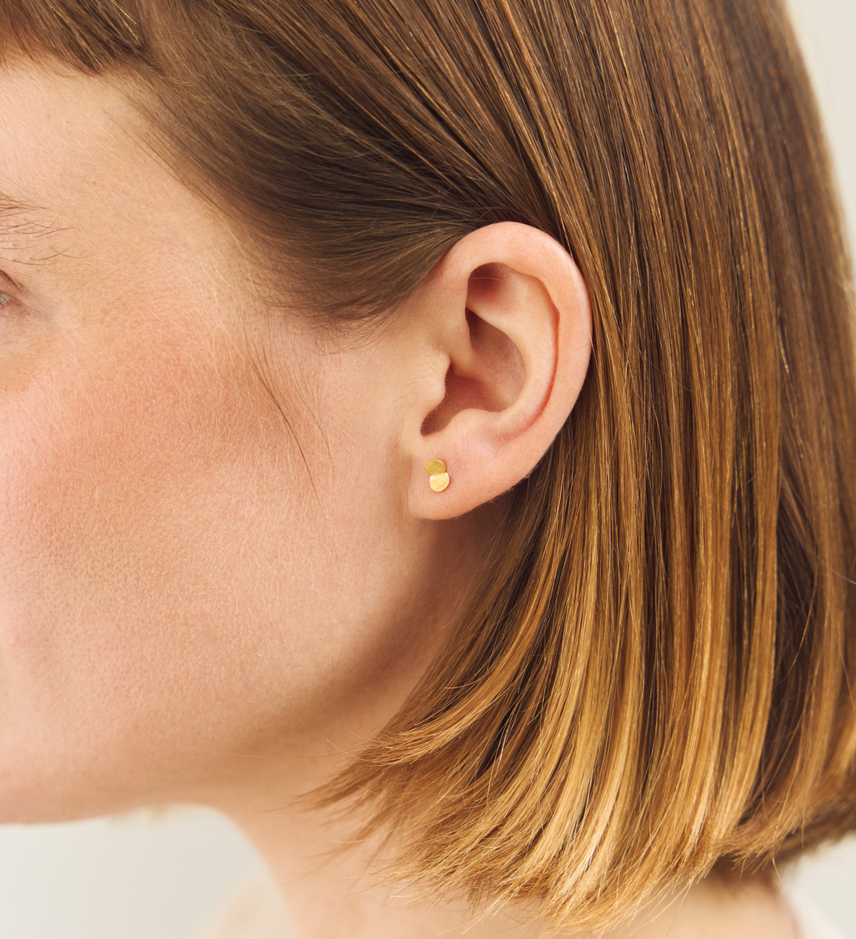 Pendientes oro Papallones 7mm