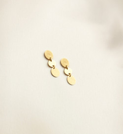 Pendientes oro Party 18mm