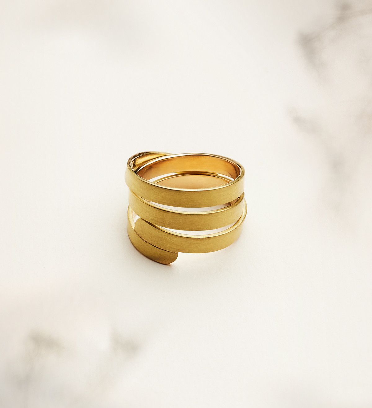 Anillo oro Posidònia 15mm