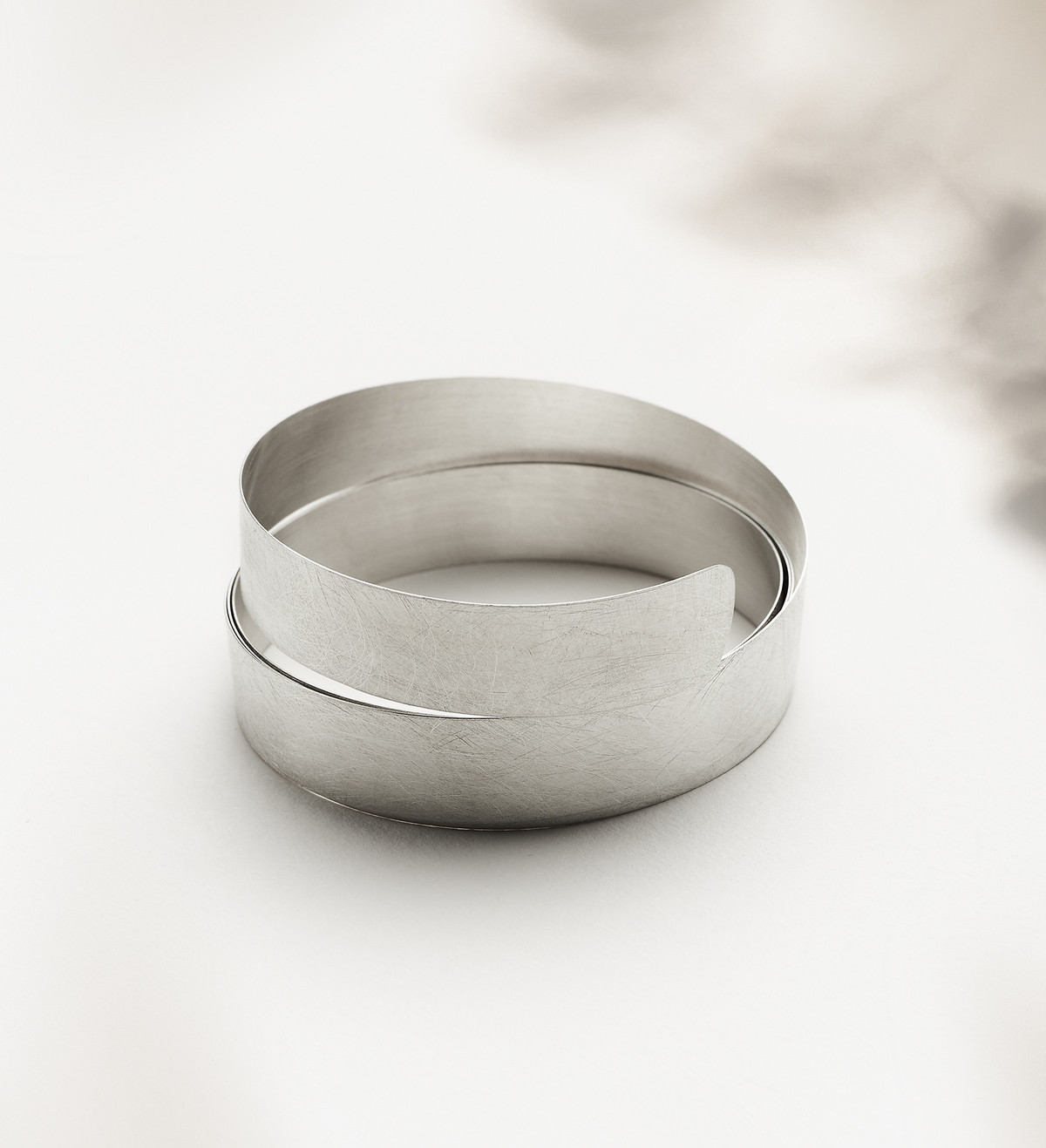 Brazalete plata Posidònia 75cm