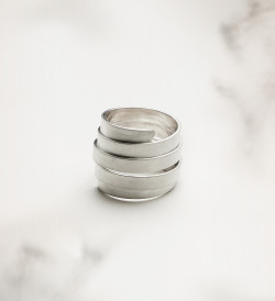 Anillo plata Posidònia 18mm