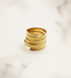 Anillo Posidonia oro de 18k