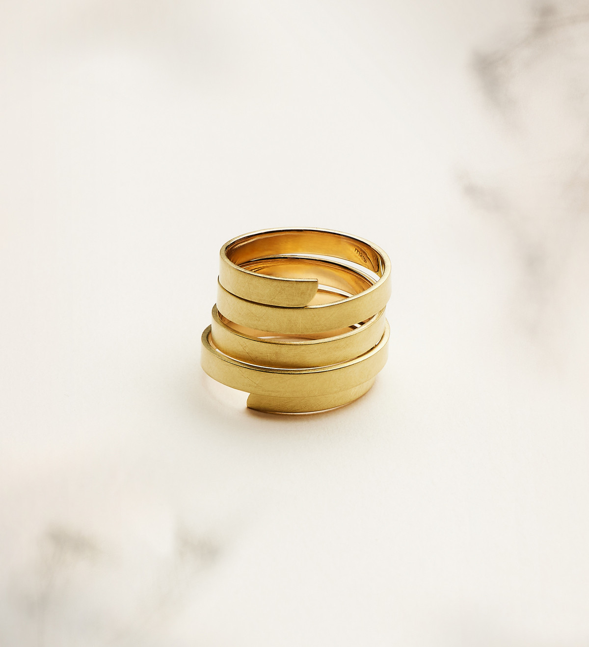 Anillo Posidonia oro de 18k