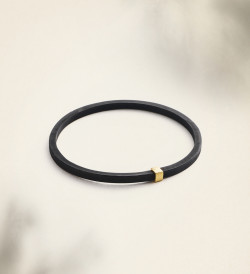 Braçalet or i cautxú Dauet