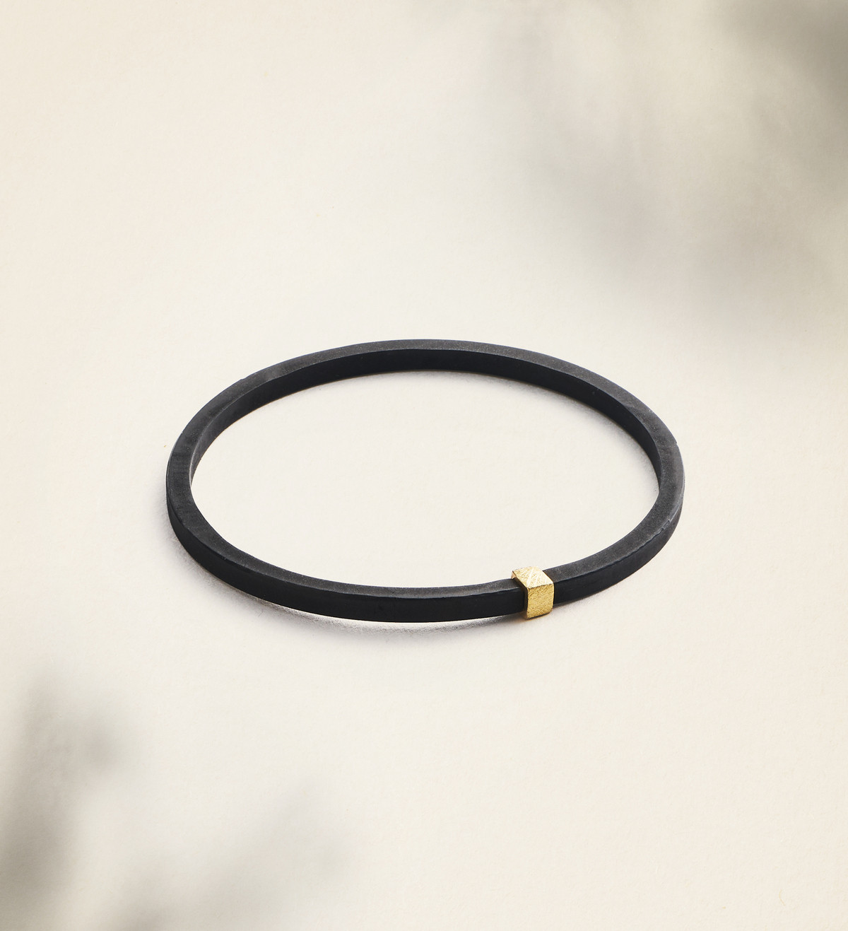 Braçalet or i cautxú Dauet