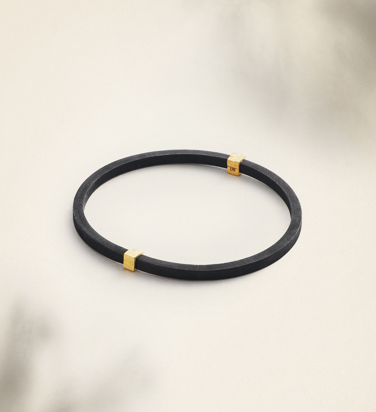 Braçalet or i cautxú Dauet 2 pcs