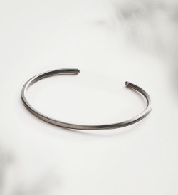 Pulsera oro y titanio Pinassa para hombre