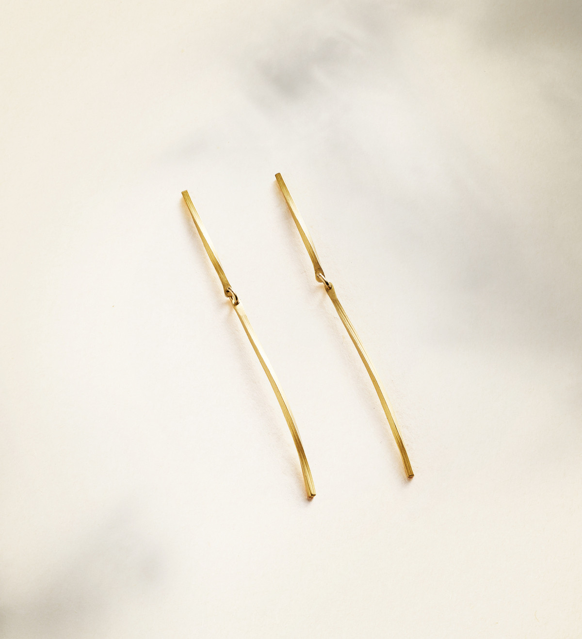 Pendientes oro Pinassa 55mm