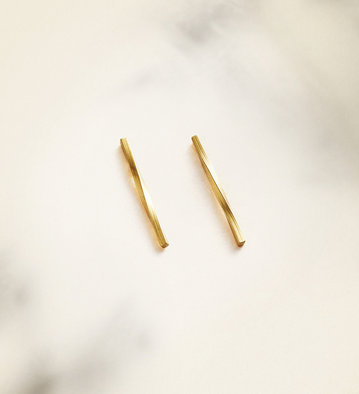 Pendientes oro Pinassa 20mm