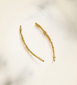 Pendientes oro Romaní 34mm