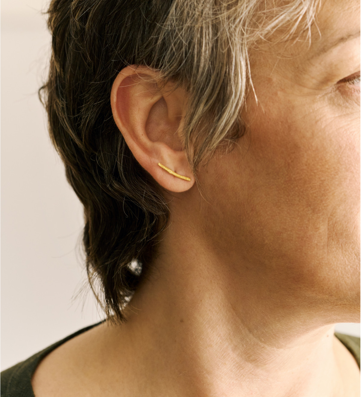 Pendientes oro Romaní 15mm