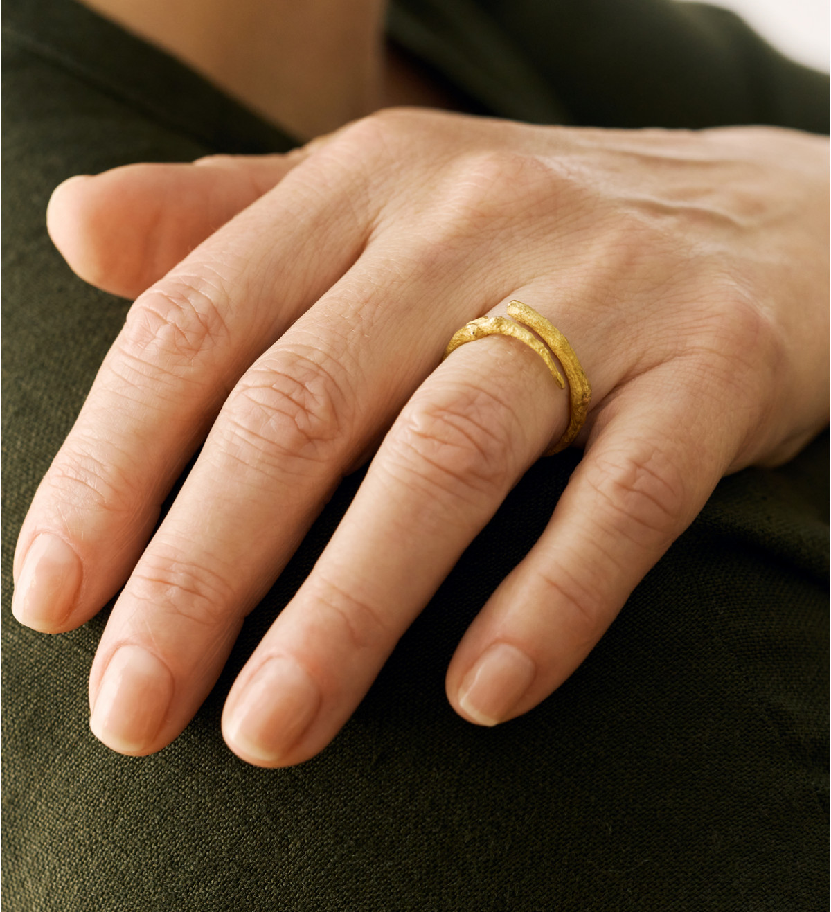 Anillo oro Romaní1 2 vueltas