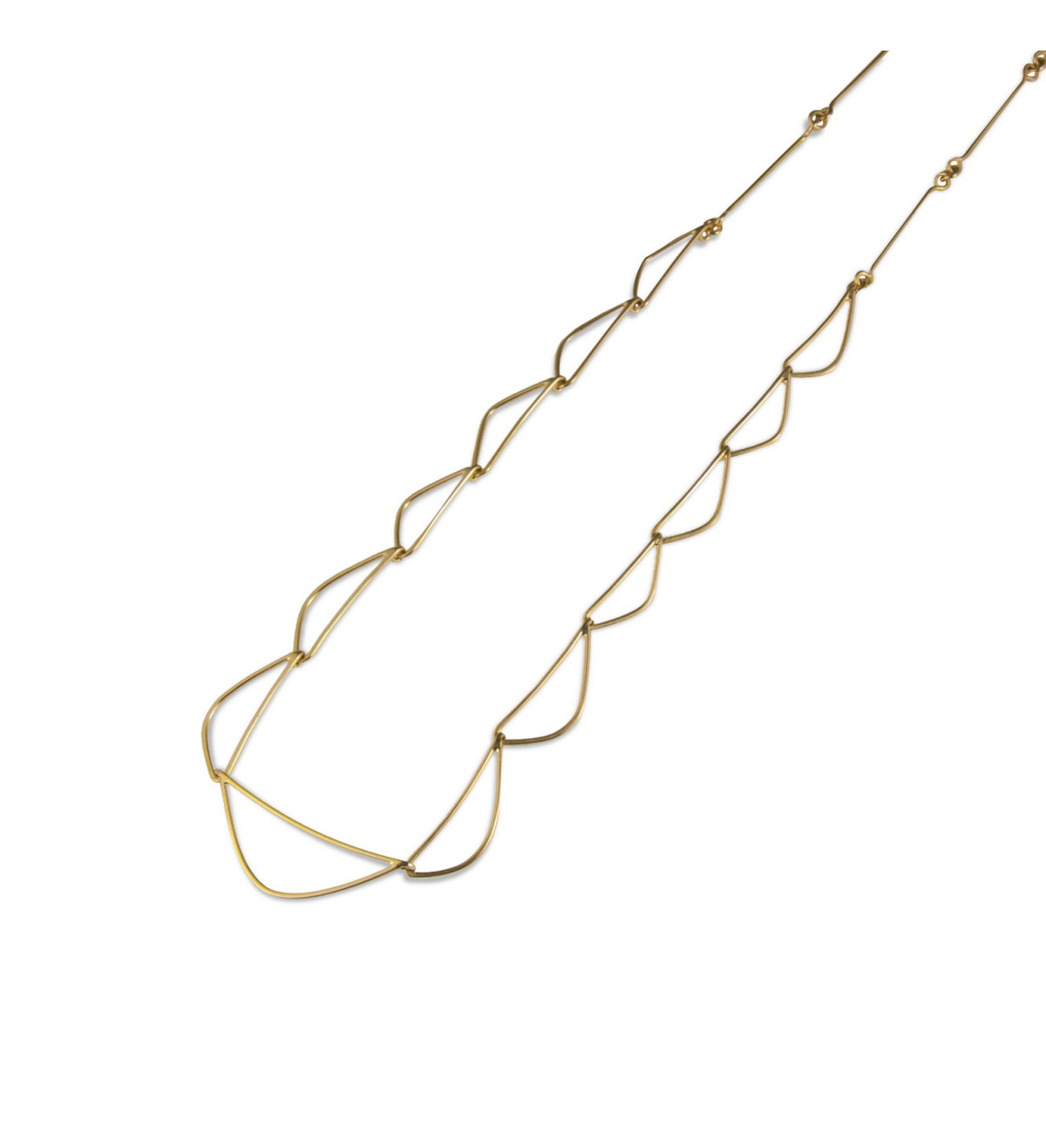 18k gold Prima necklace 42cm