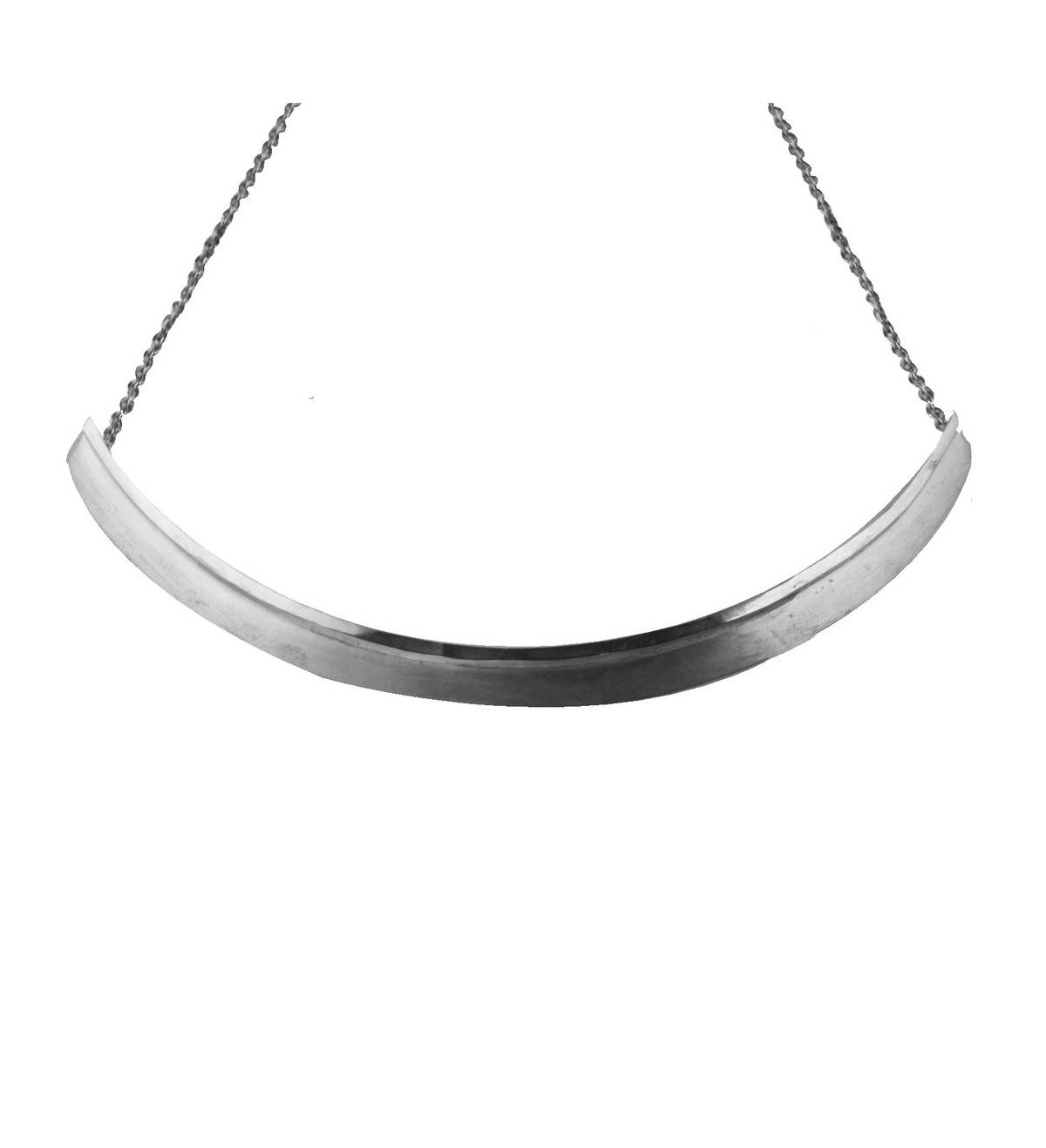 Silver Massai necklace 44,5cm